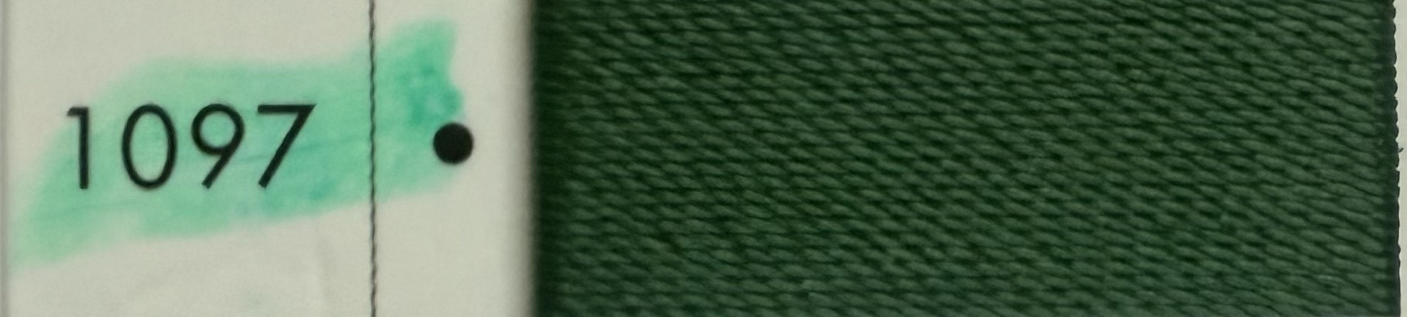 Serafil Thread Emerald Green #20 600mt Col 1097